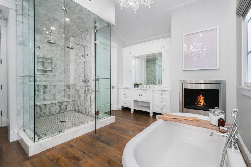 Elegant Tub and Vanity